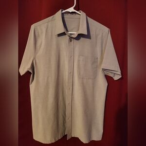 Men's Vuori Gray Short Sleeve Shirt
